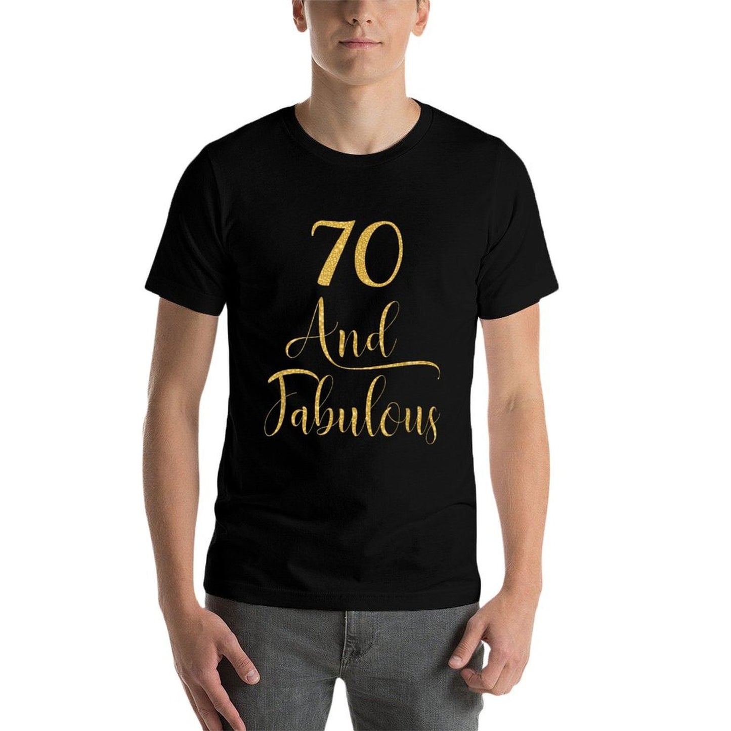70 Years And Fabulous 70th Birthday Party for Women Graphic-printed T-Shirt