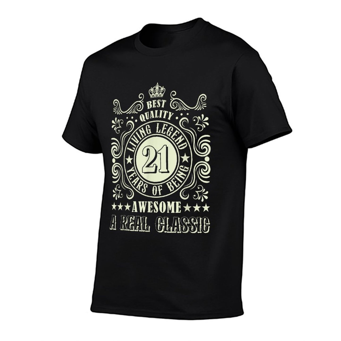 Vintage 21st Birthday Men 21 Year Old Gifts 21st Birthday Quick-drying T-Shirt