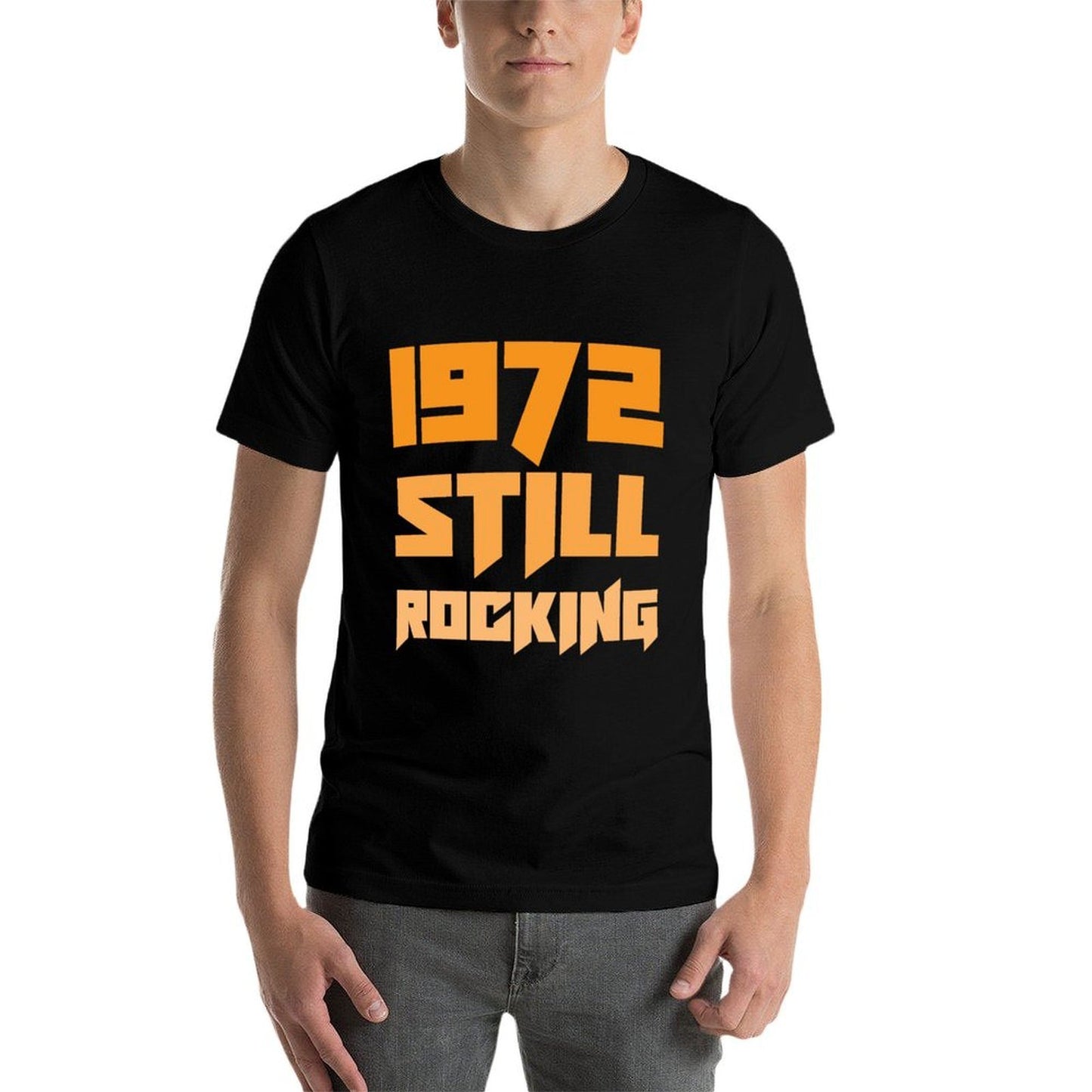 1972 Still Rocking Birthday Funny Vintage 50th Birthday Slim-fit Cut T-Shirt