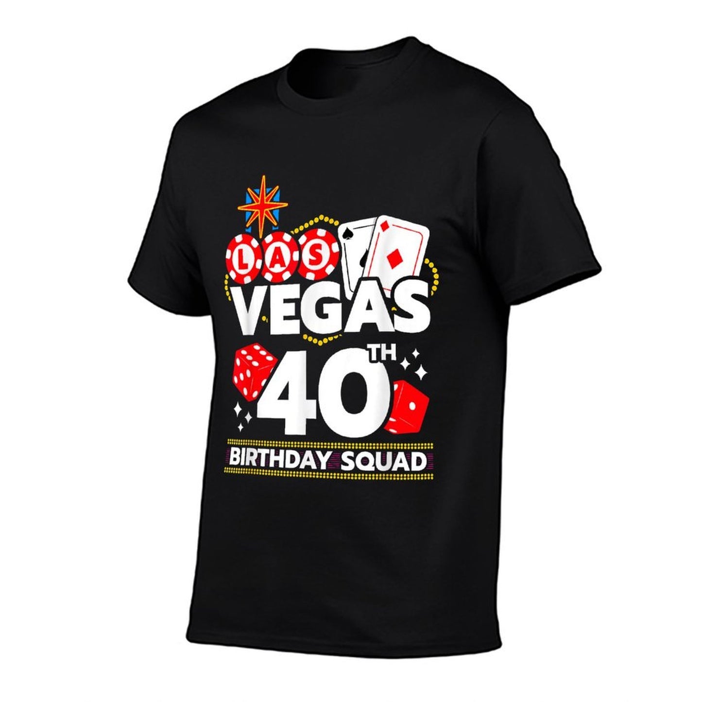 Vegas Birthday - Vegas 40th Birthday - Vegas Birthday Squad Odor-resistant T-Shirt