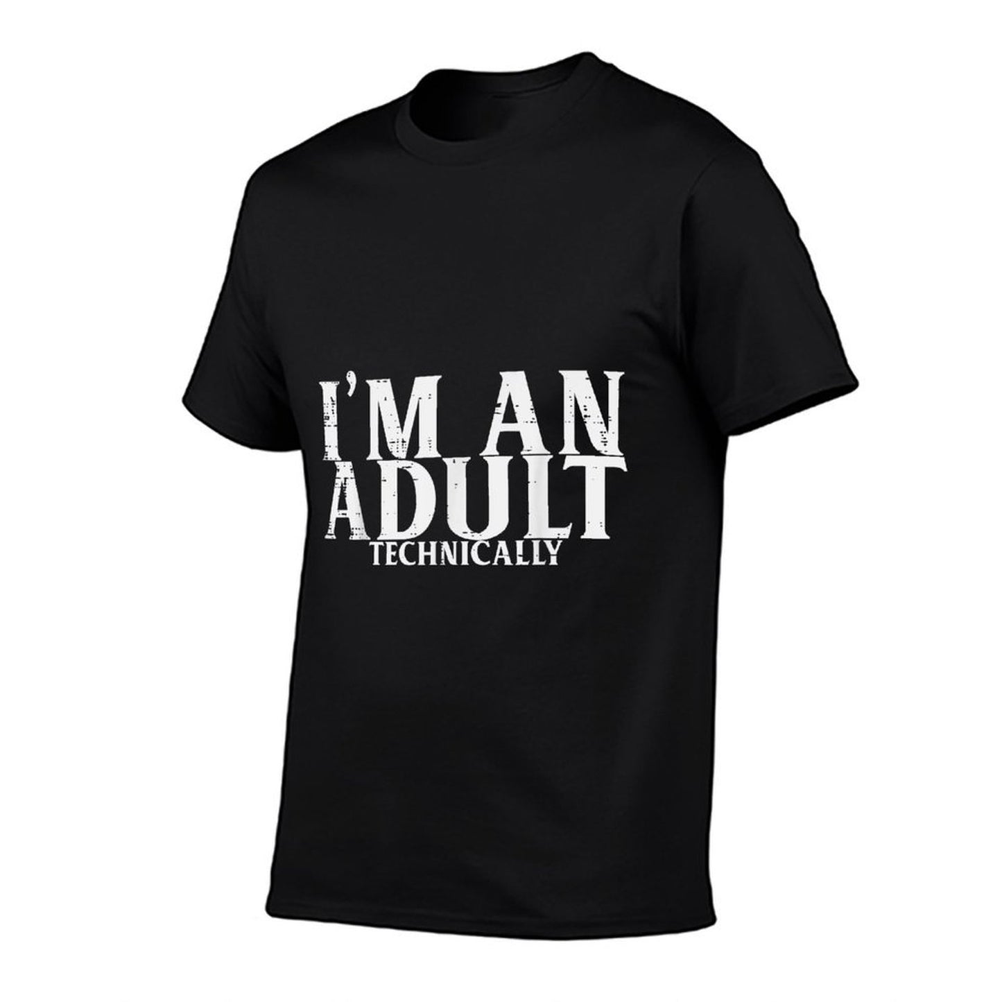 18th Birthday Funny 18 Years Women Men Boys Girls Heathered Texture T-Shirt