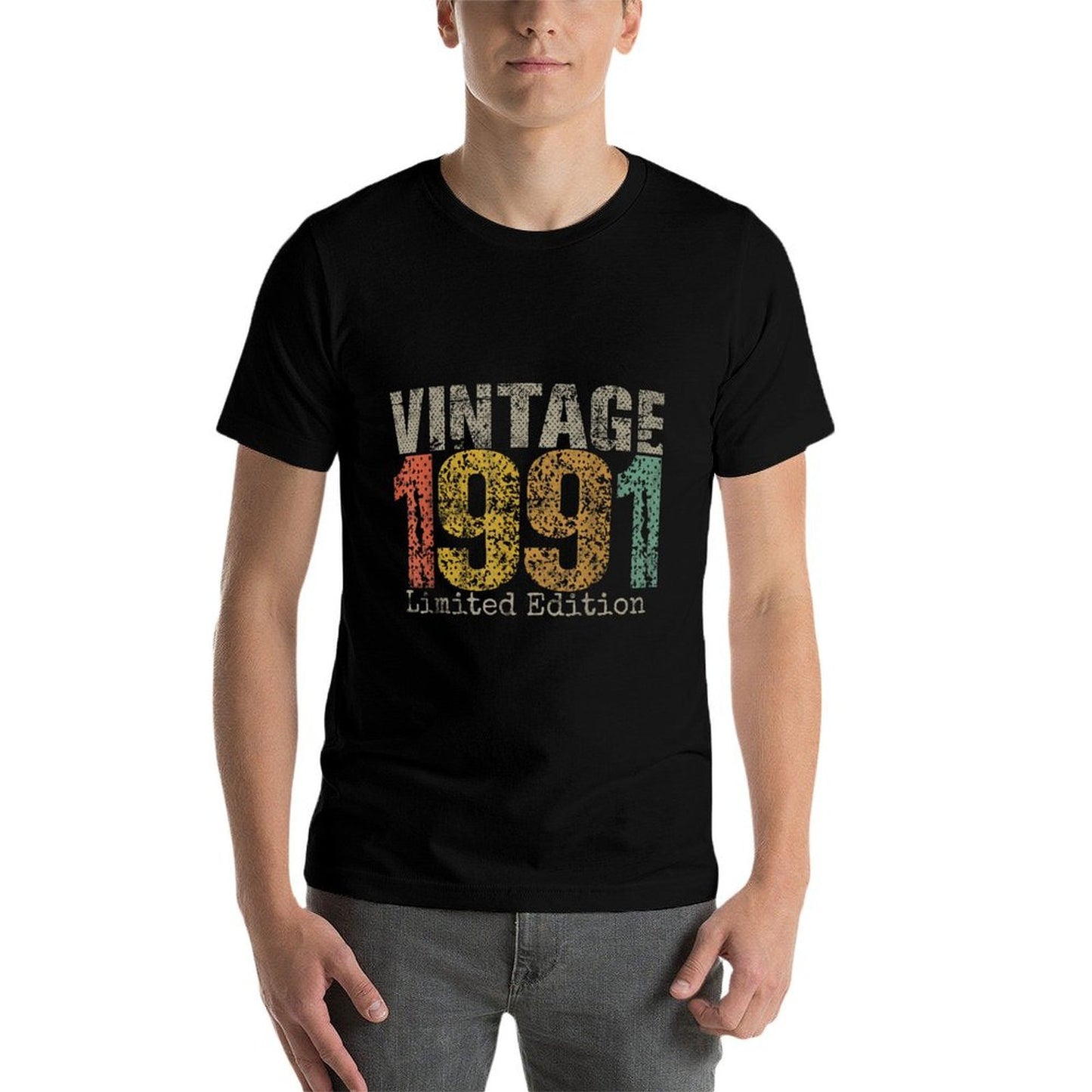 Vintage 1991 Limited Edition 34th Birthday Gifts 34 Year Old Relaxed-fit T-Shirt