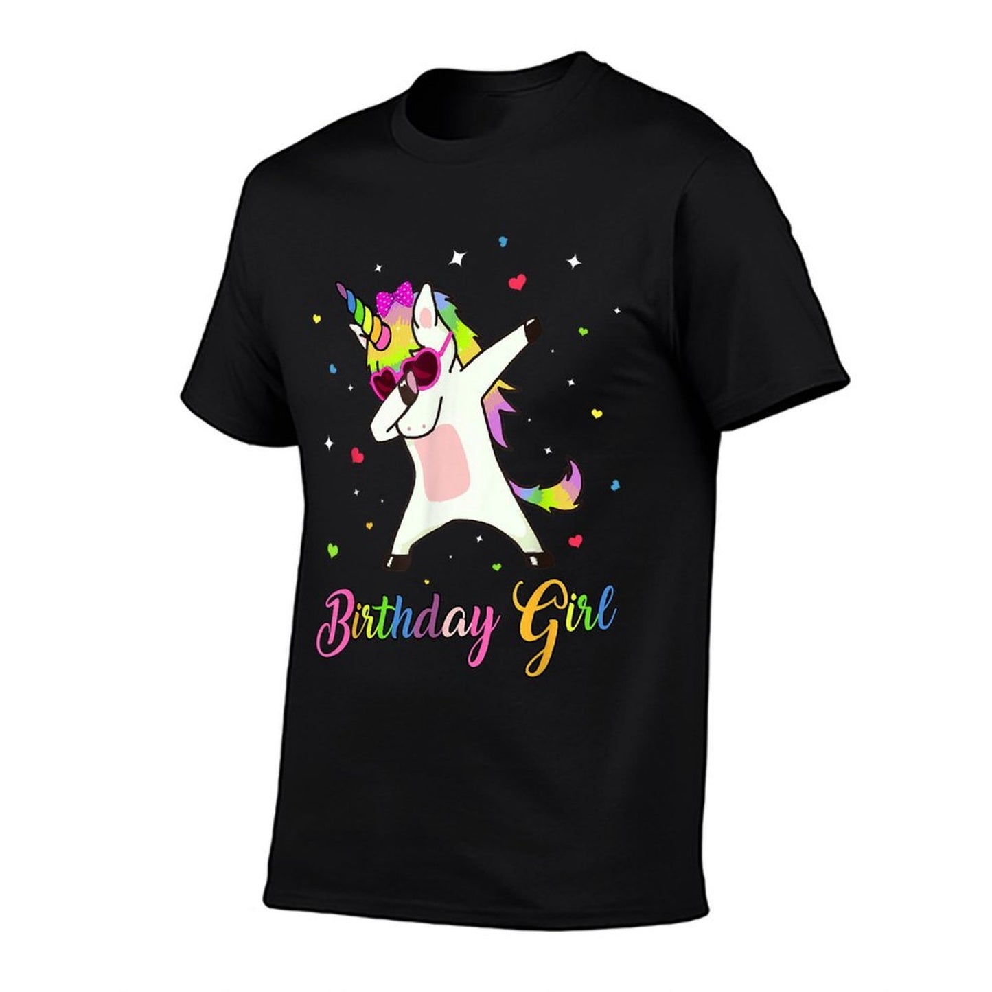 Unicorn Birthday Girl Dabbing Unicorn Birthday Princess Dab Stretchy T-Shirt