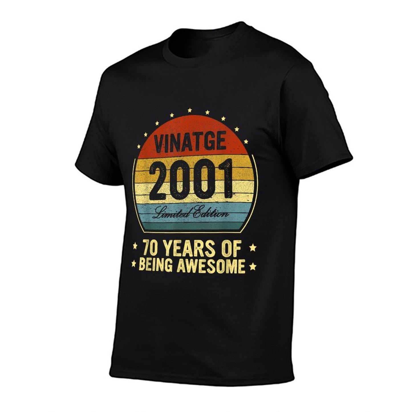 21 Year Old Vintage 2001 Bday 21st Birthday Vintage-inspired T-Shirt
