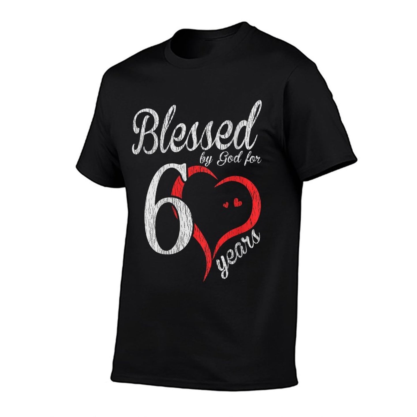 Womens Vintage 60th Years Old Blessed By God - Happy 60th Birthday Breathable T-Shirt