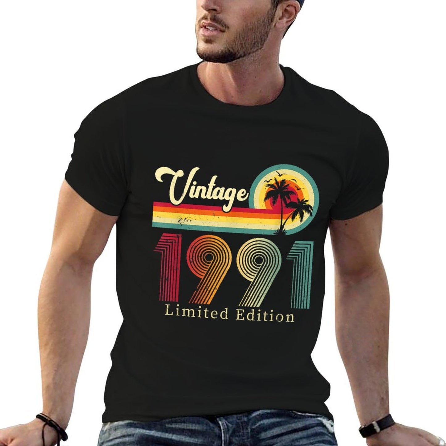 Vintage 1991 Limited Edition 30 Years Old Fun 30th Birthday Eco-friendly Material T-Shirt
