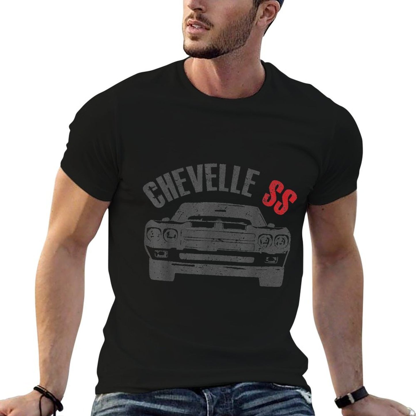 1970 70 Chevelle SS Trending Chevys Muscle Car Graphic-printed T-Shirt