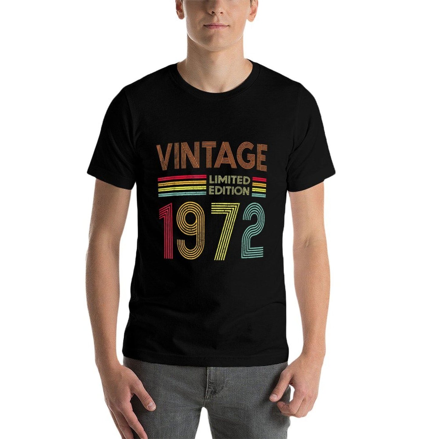 50 Year Old Gifts Vintage 1972 Limited Edition 50Th Birthday Easy-care T-Shirt
