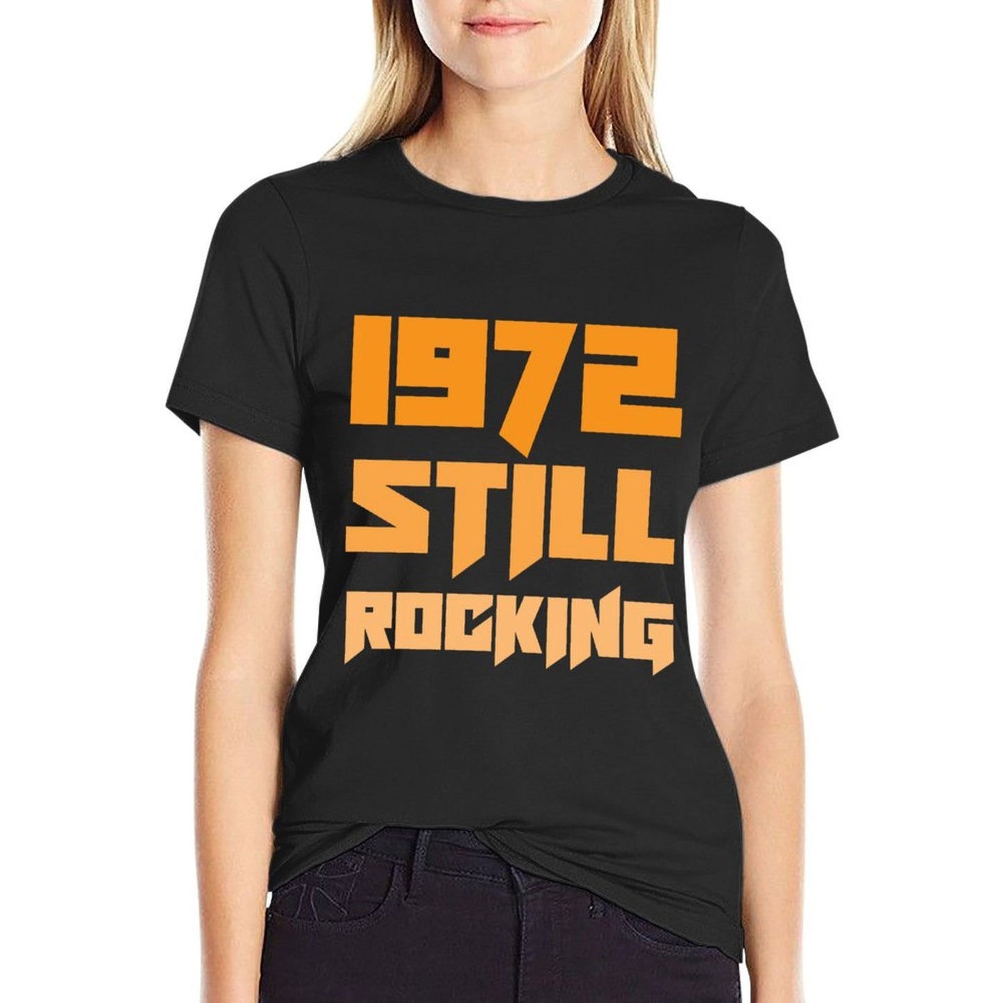 1972 Still Rocking Birthday Funny Vintage 50th Birthday Slim-fit Cut T-Shirt