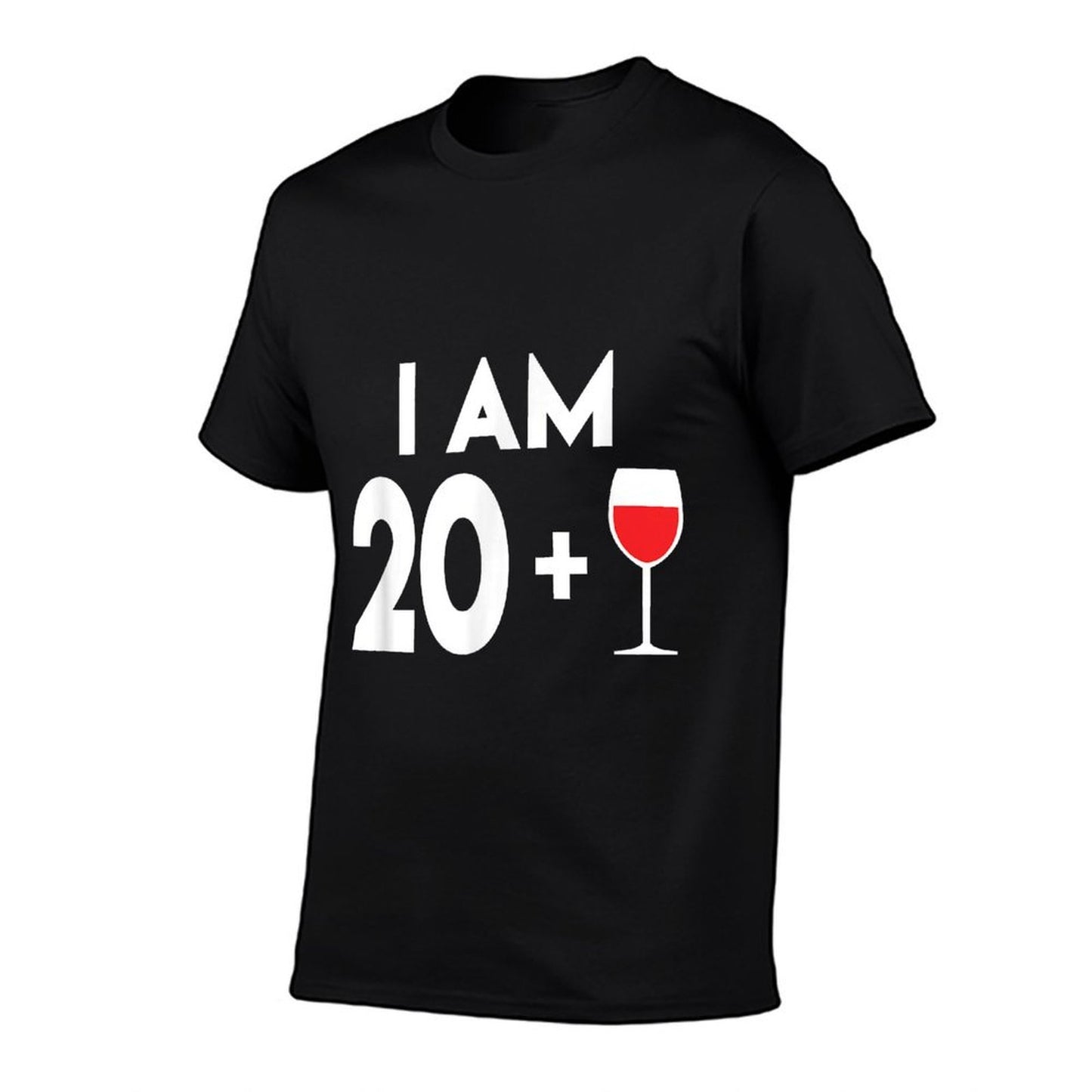21st Birthday Wine, 21 Years Old Wine Fade-proof Color T-Shirt