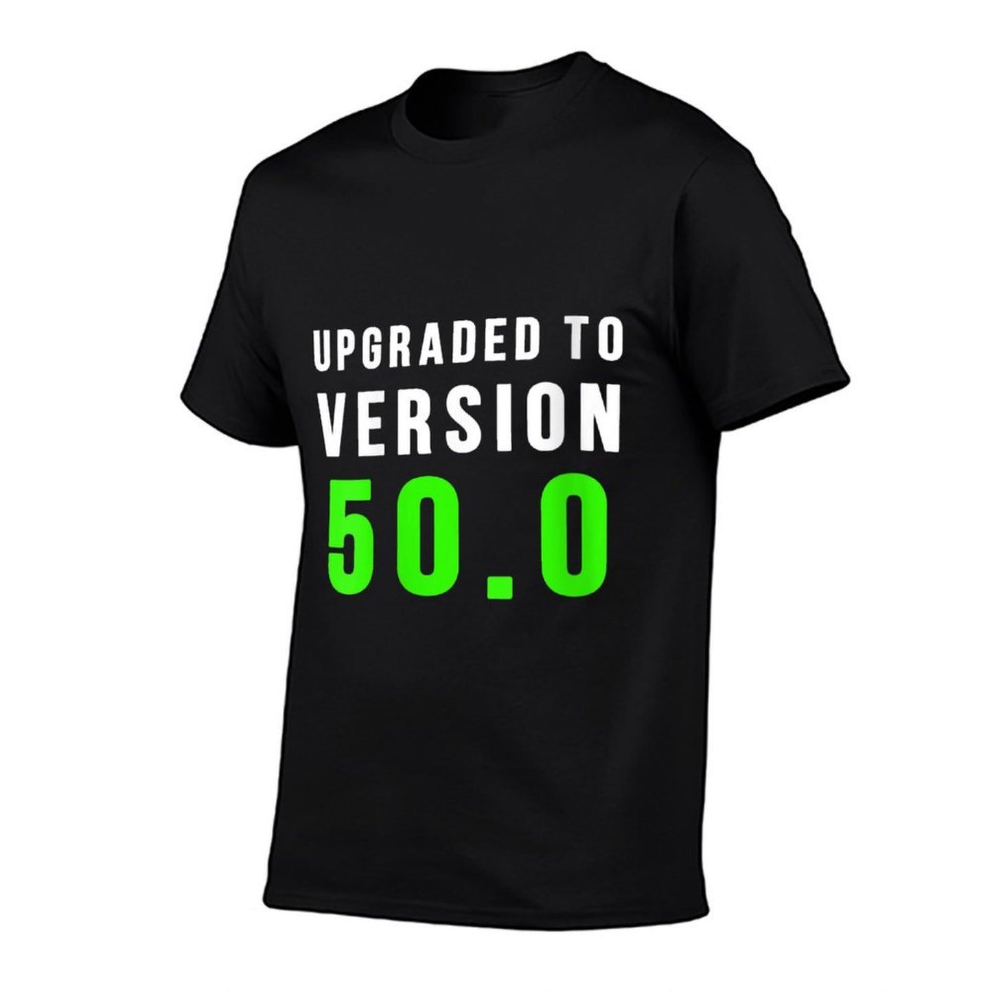 Womens Upgraded to Version 50.0 Funny 50th Birthday Geek Nerd Gift Vintage-inspired T-Shirt