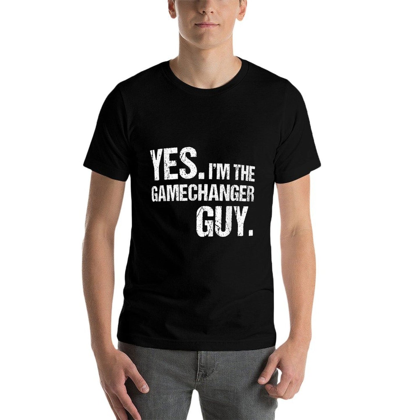 Yes Im The Gamechanger Guy, Funny Baseball For Men Boys Lightweight T-Shirt