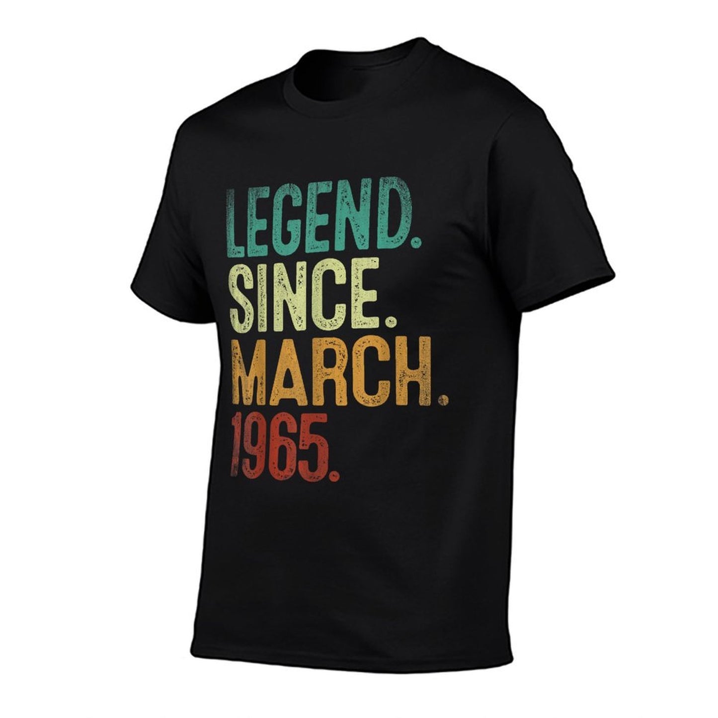60 Year Old Legend Since March 1965 60th Birthday Stretchy T-Shirt