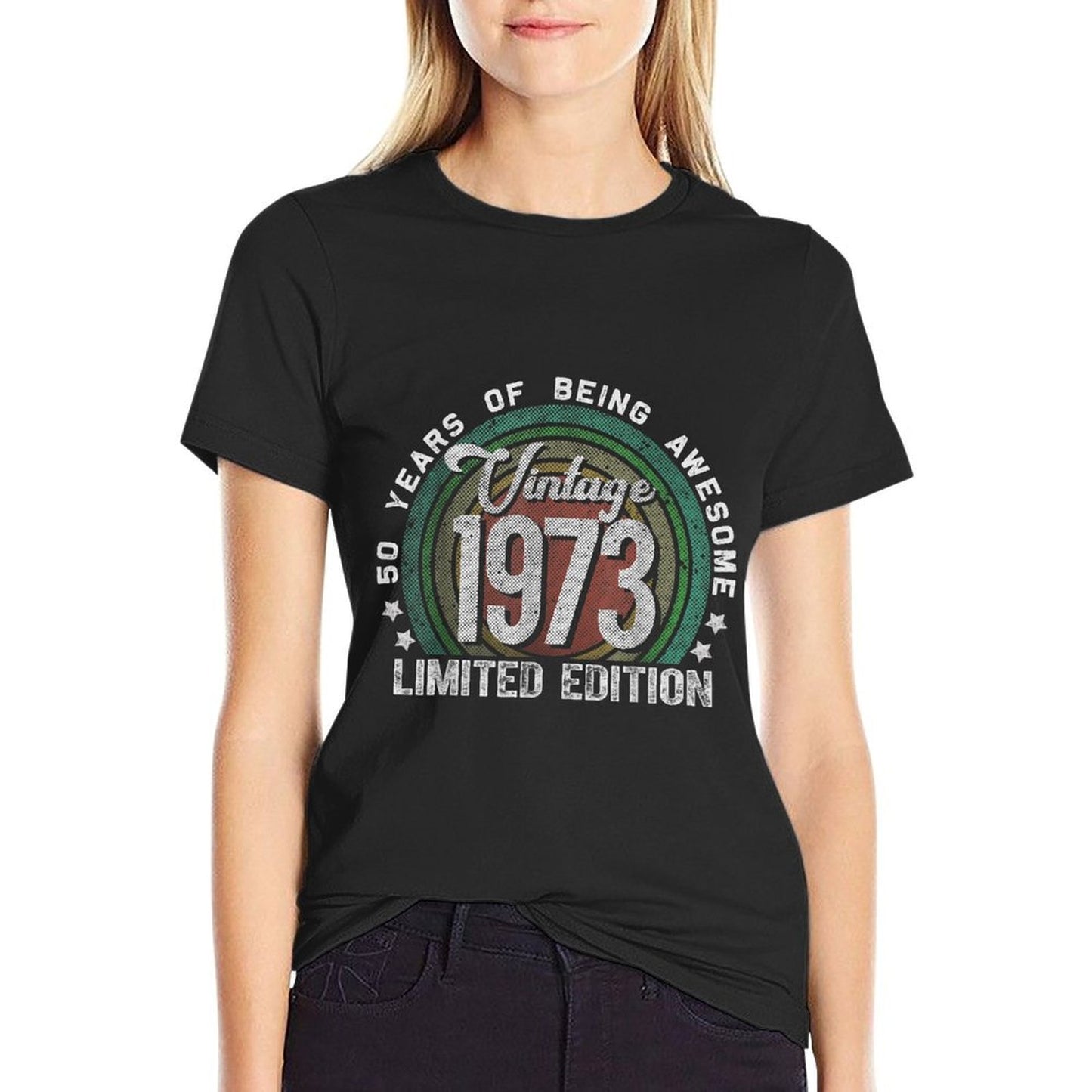 Vintage 1973 50 Year Old Gifts Limited Edition 50th Birthday  Durable T-Shirt