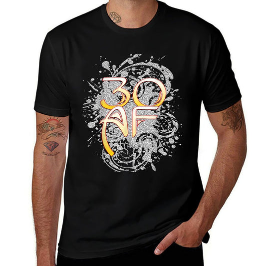 30 AF 30th Birthday Gift Gifts Men Women 30th Birthday  Polyester Blend T-Shirt
