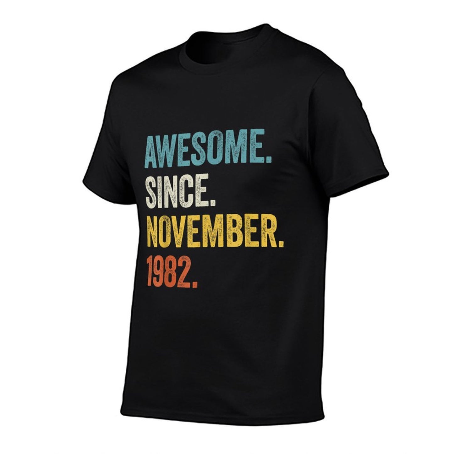 40 Years Old Awesome Since November 1982 40th Birthday  Slim-fit Cut T-Shirt