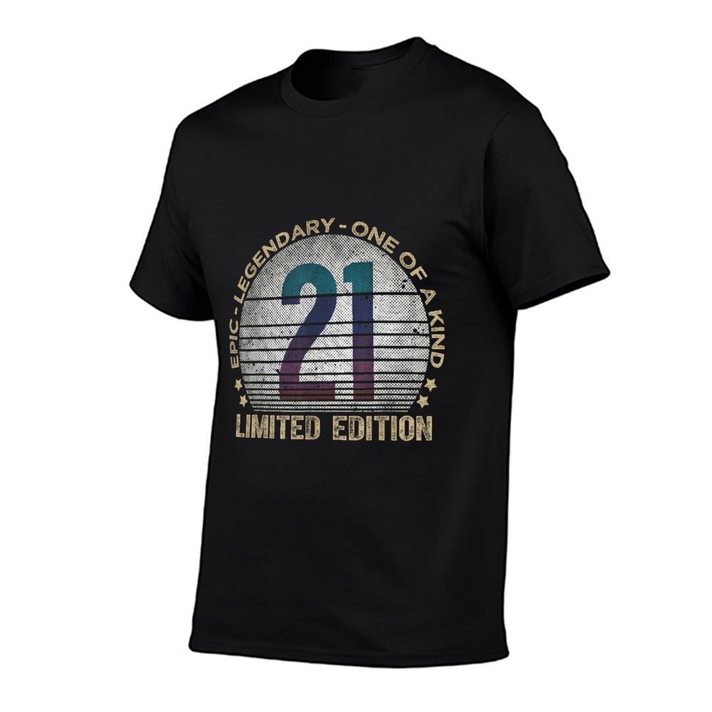 21 Year Old Gifts Limited Edition Vintage 21st Birthday  Slim-fit Cut T-Shirt