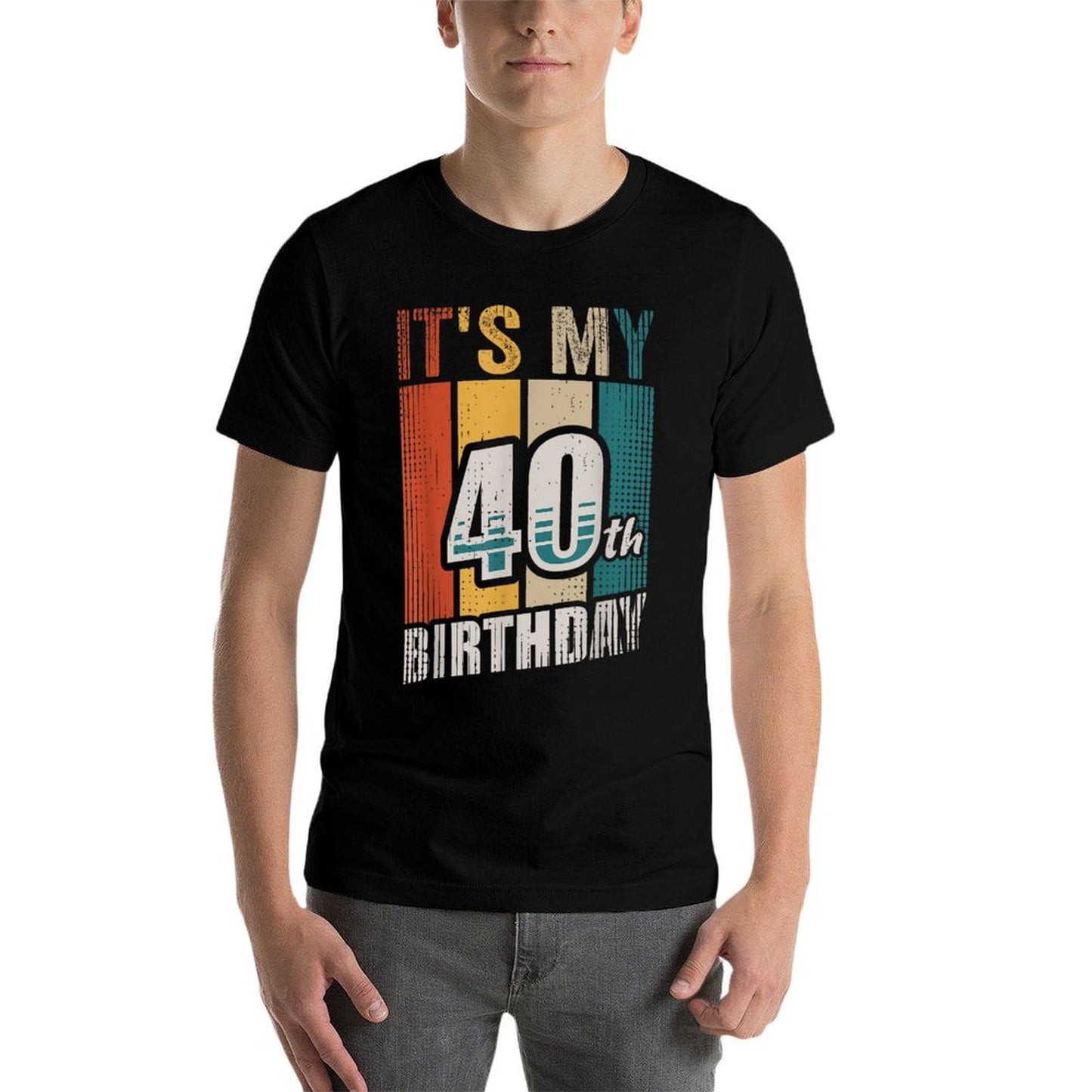 Vintage It's My 40th Birthday  Cotton T-Shirt