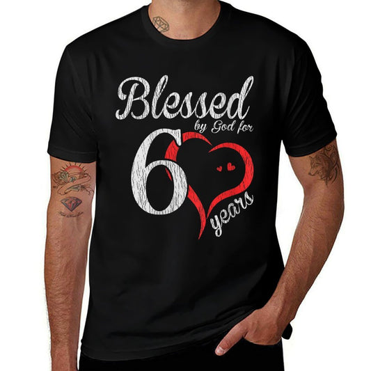 Womens Vintage 60th Years Old Blessed By God - Happy 60th Birthday  Breathable T-Shirt