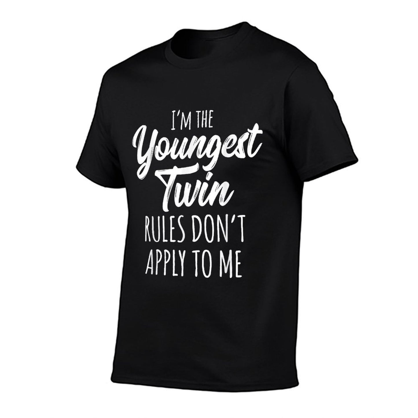 Twins Matching Birthday Siblings Youngest Twin  Breathable T-Shirt