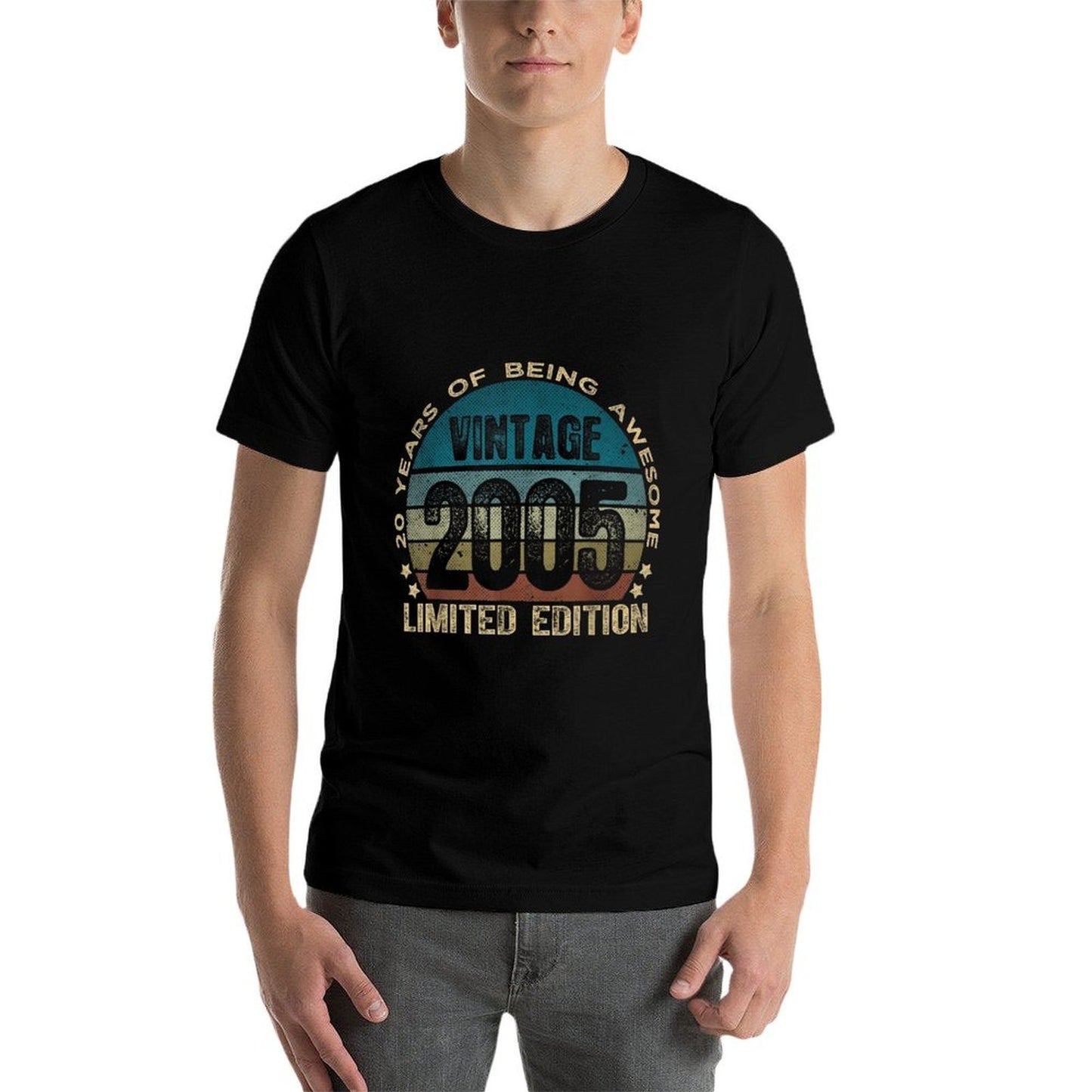 20 Year Old Gifts Vintage 2005 Limited Edition 20th Birthday  Breathable T-Shirt
