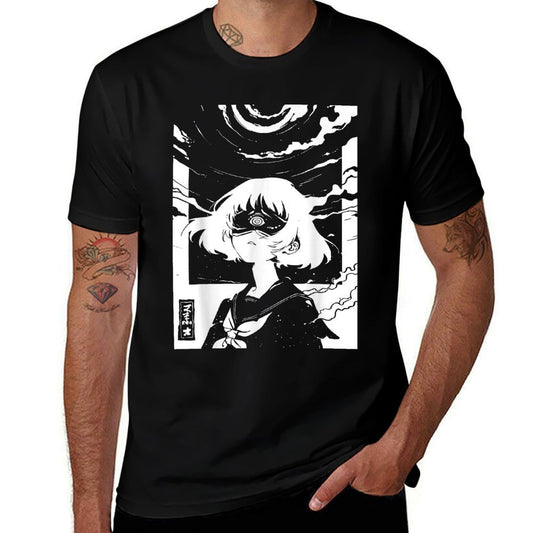 Yume Kawaii Anime Manga Horror Pastel Goth Japan Harajuku  Slim-fit Cut T-Shirt