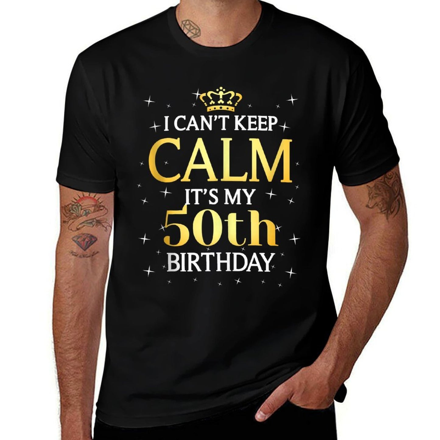 50 Year Old Men Women Birthday Gift It's My 50th Birthday  Quick-drying T-Shirt