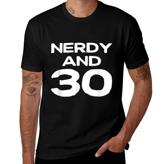 30th Birthday Funny, Nerd 30th Birthday  Moisture-wicking T-Shirt