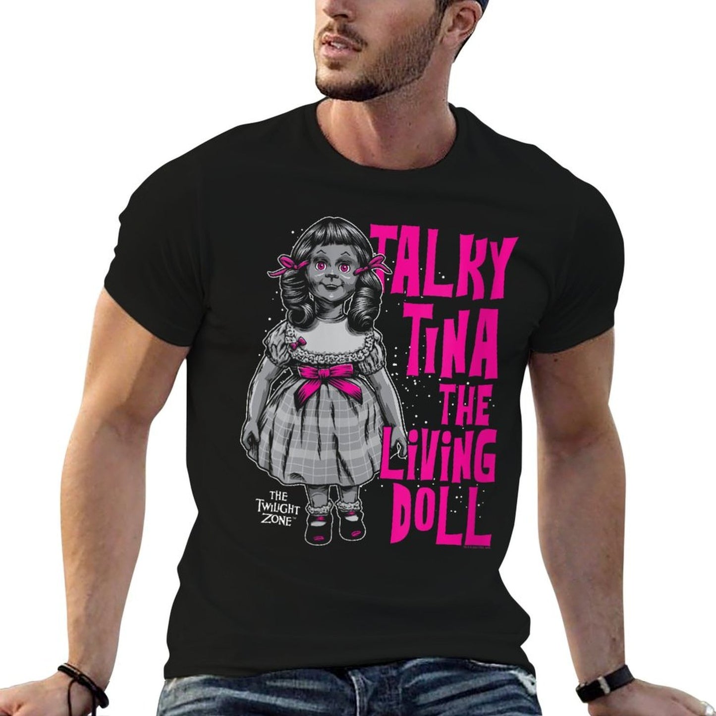 Womens The Twilight Zone Talky Tina Living Doll Retro TV Show  Odor-resistant T-Shirt