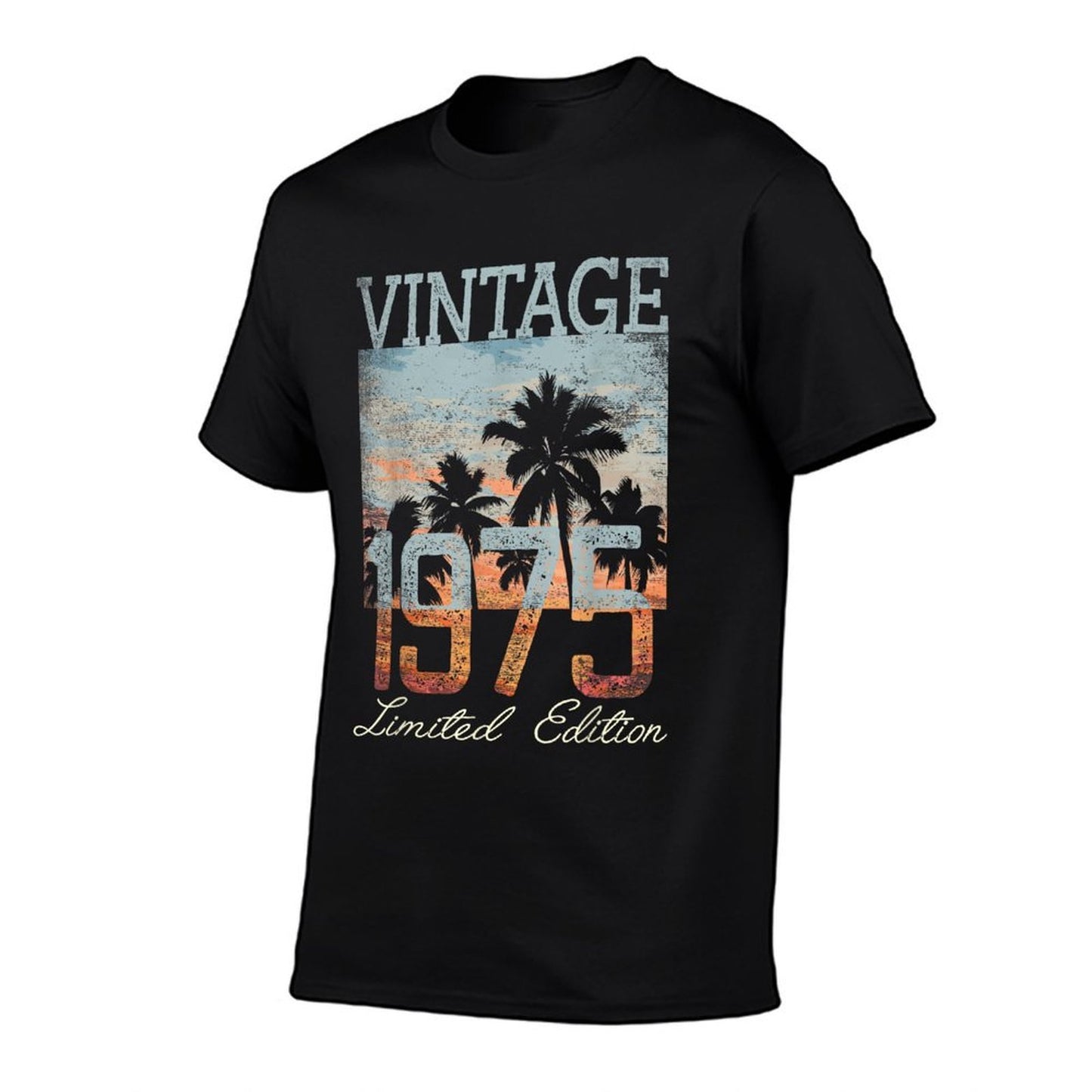 Vintage 1975 Limited Edition 50th Birthday 50 Year Old Gifts  Eco-friendly Material T-Shirt
