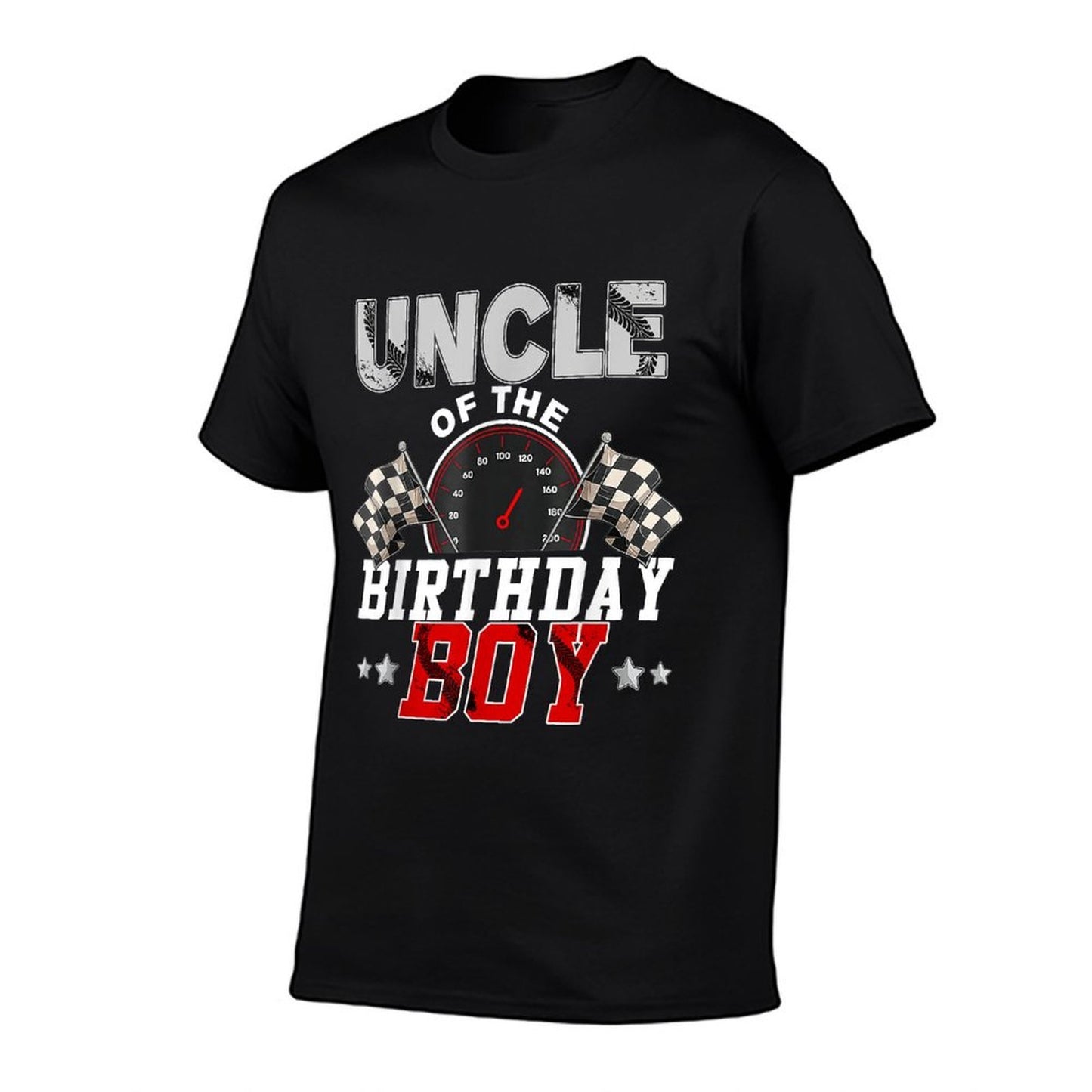 Uncle Of The Birthday Boy Race Car Racing Car Driver  Vintage-inspired T-Shirt