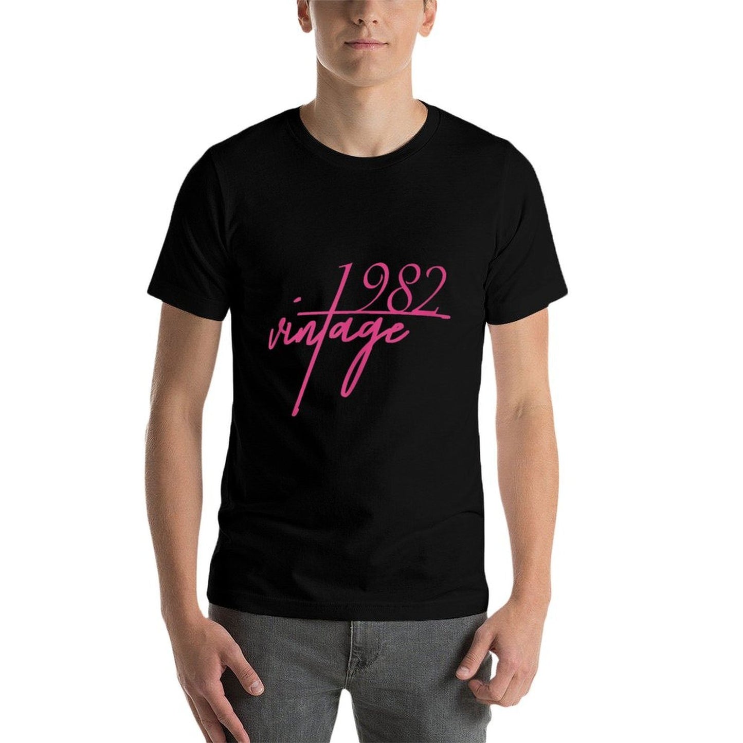 40th Birthday Gift For Men And Women. Vintage 1982  Breathable T-Shirt