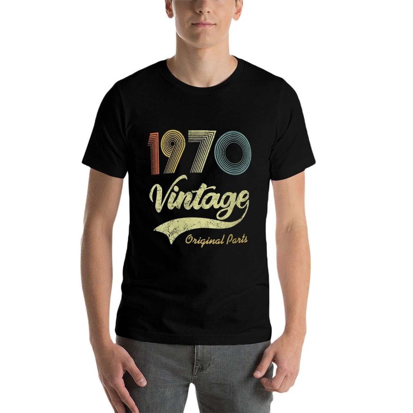 Womens 50 Years Old - Made in 1970 - Vintage 50th Birthday  Easy-care T-Shirt