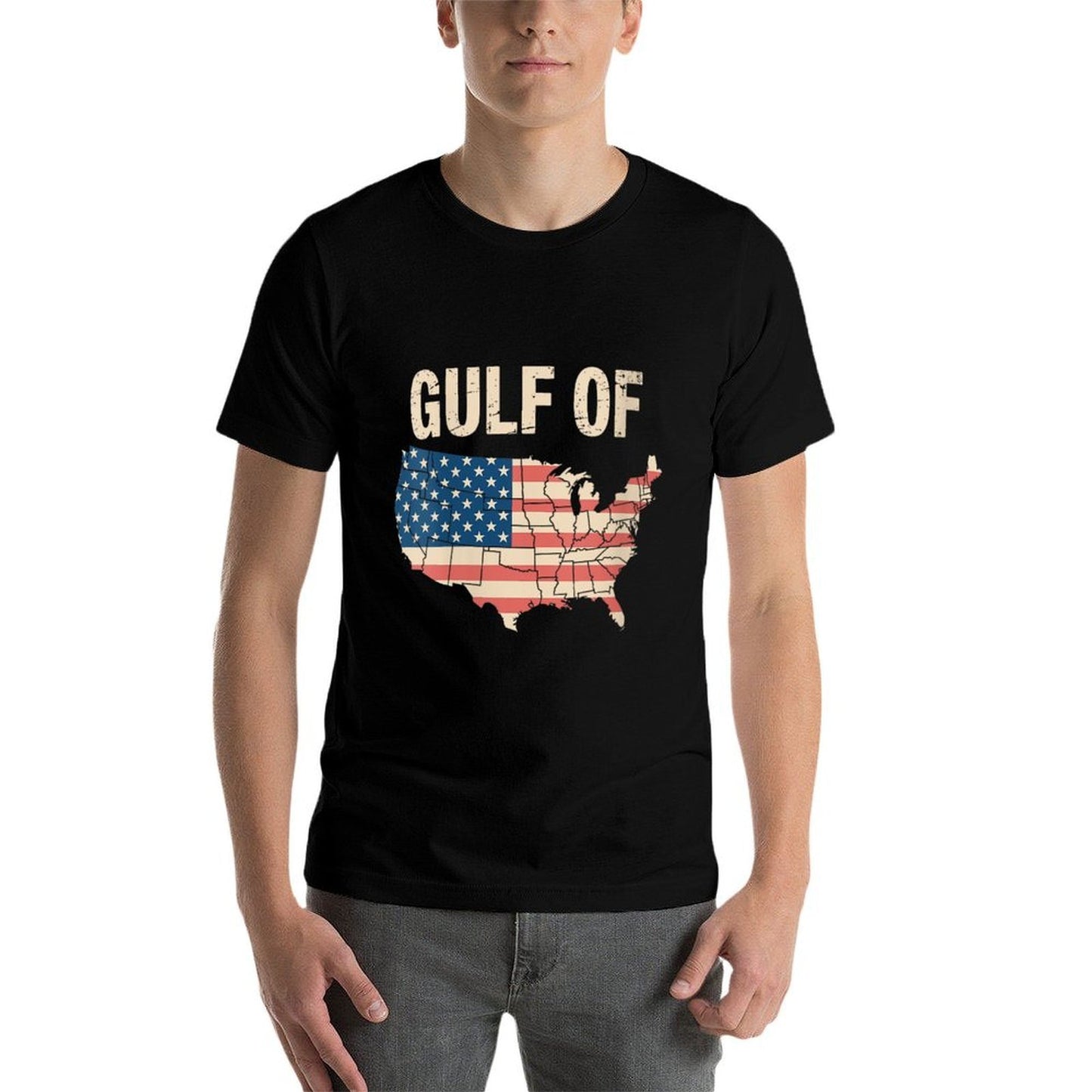 Womens Gulf of United States of America  Polyester Blend T-Shirt