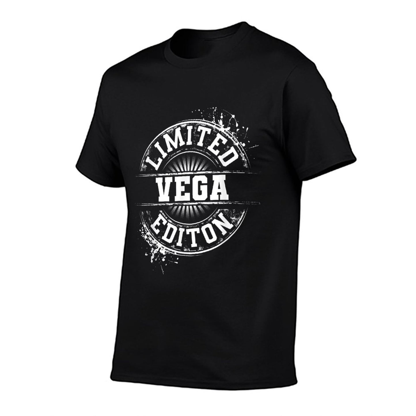 VEGA Funny Surname Family Tree Birthday Reunion Gift Idea  Heathered Texture T-Shirt
