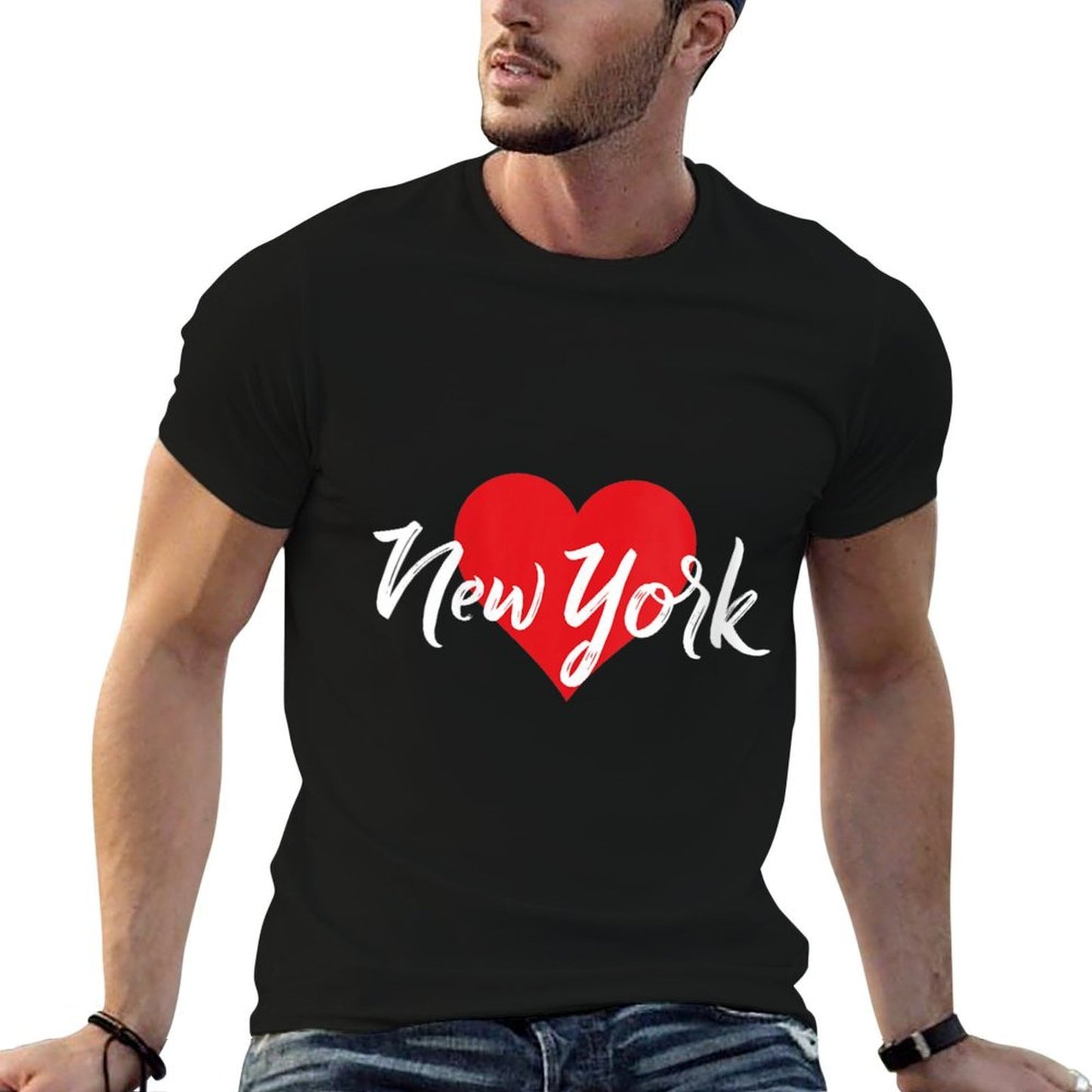 Womens I Love New York Tshirt For Women New Yorker Lover Gift Idea  Durable T-Shirt