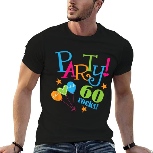 60th Birthday Funny 60 Rocks Party Photo  Affordable Price T-Shirt