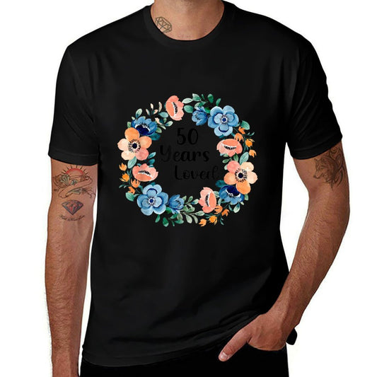 50 Years Loved Dad Mom 50 Years Old 50th Birthday  Versatile T-Shirt