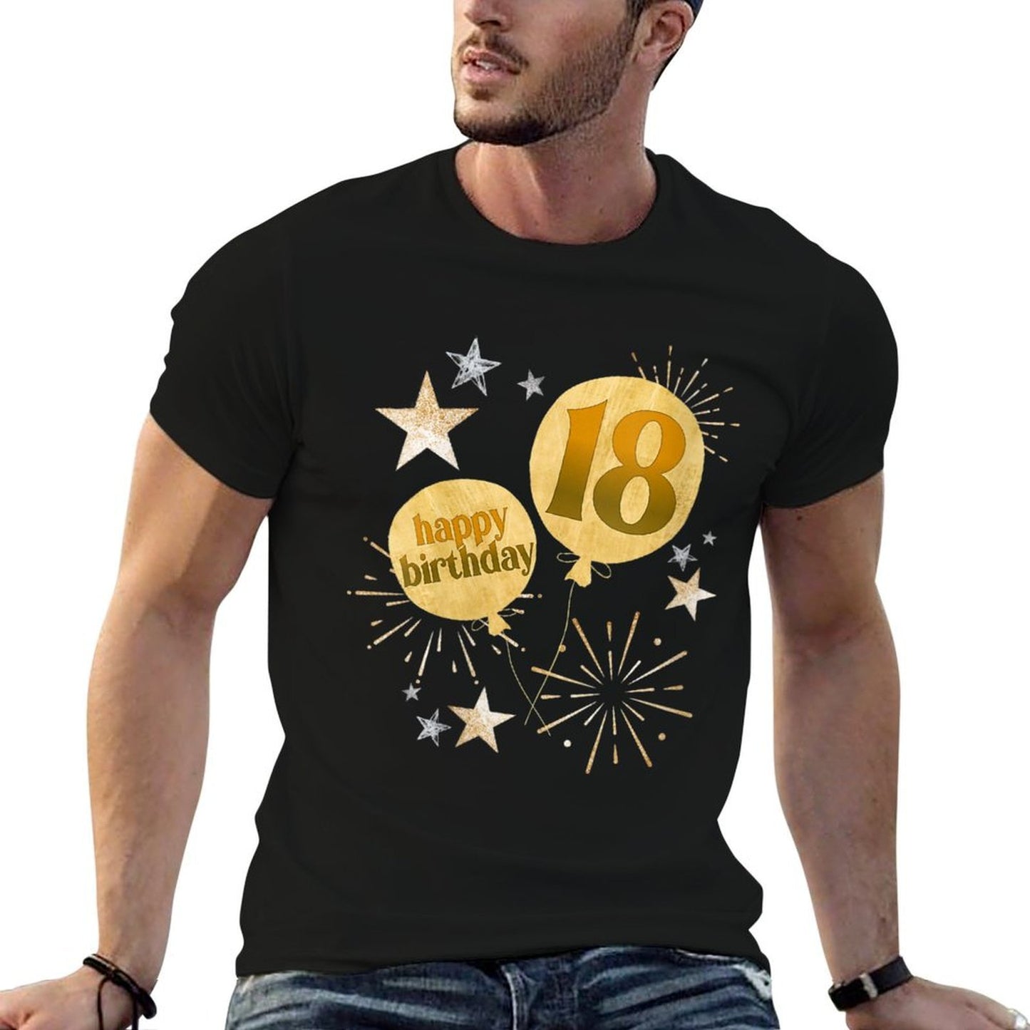 Womens Happy 18th Birthday 18 Year Old Birthday Gifts  Classic T-Shirt