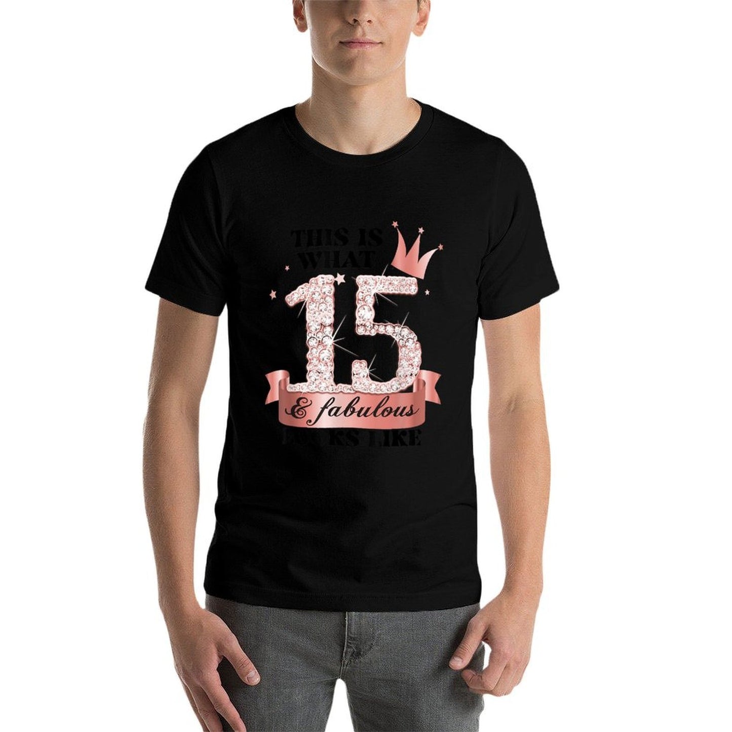 15 & Fabulous I Rose And White Party Group Candid Photo Item  Quick-drying T-Shirt