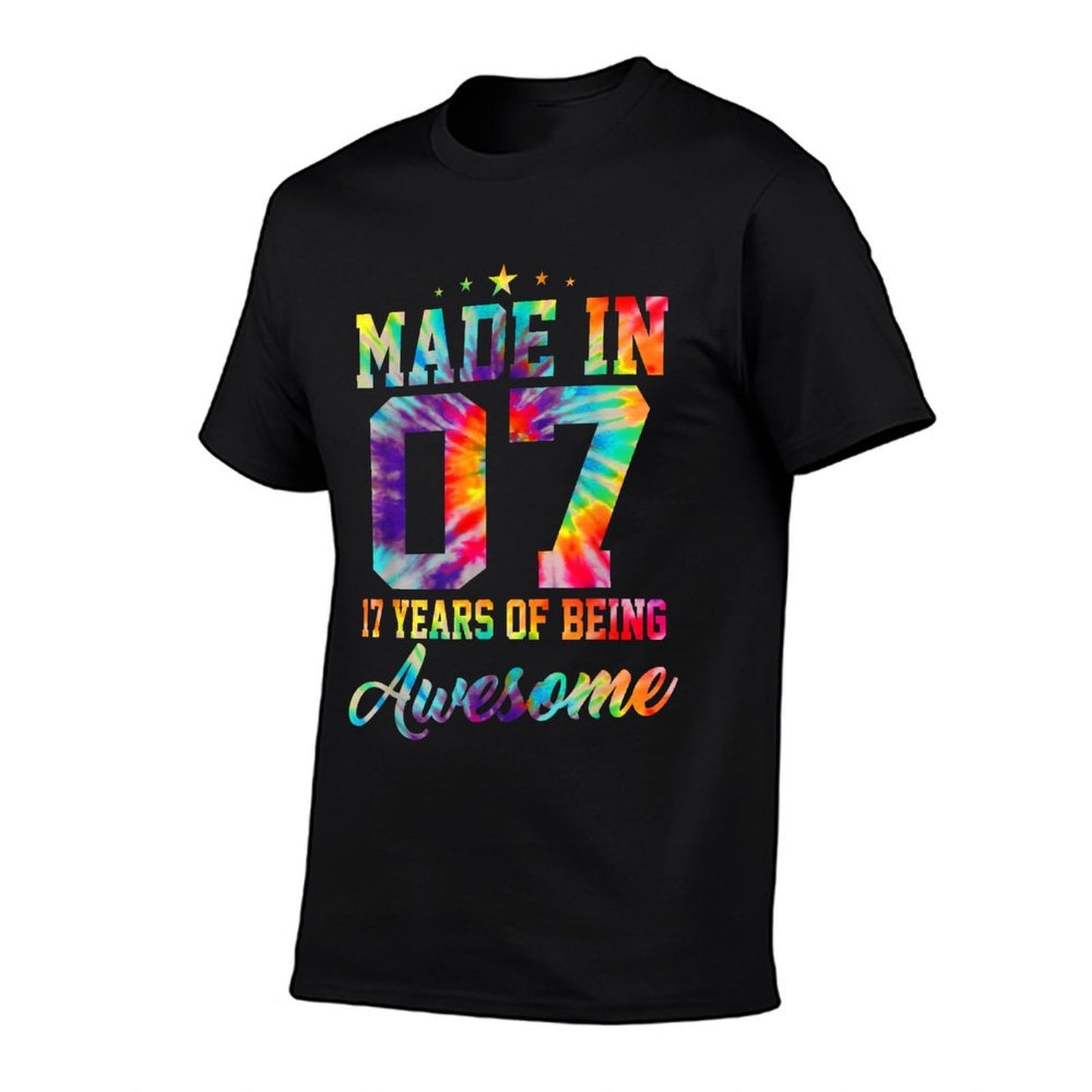 17 Year Old Gift Girlsns Born in 2007 17th Birthday  Breathable T-Shirt