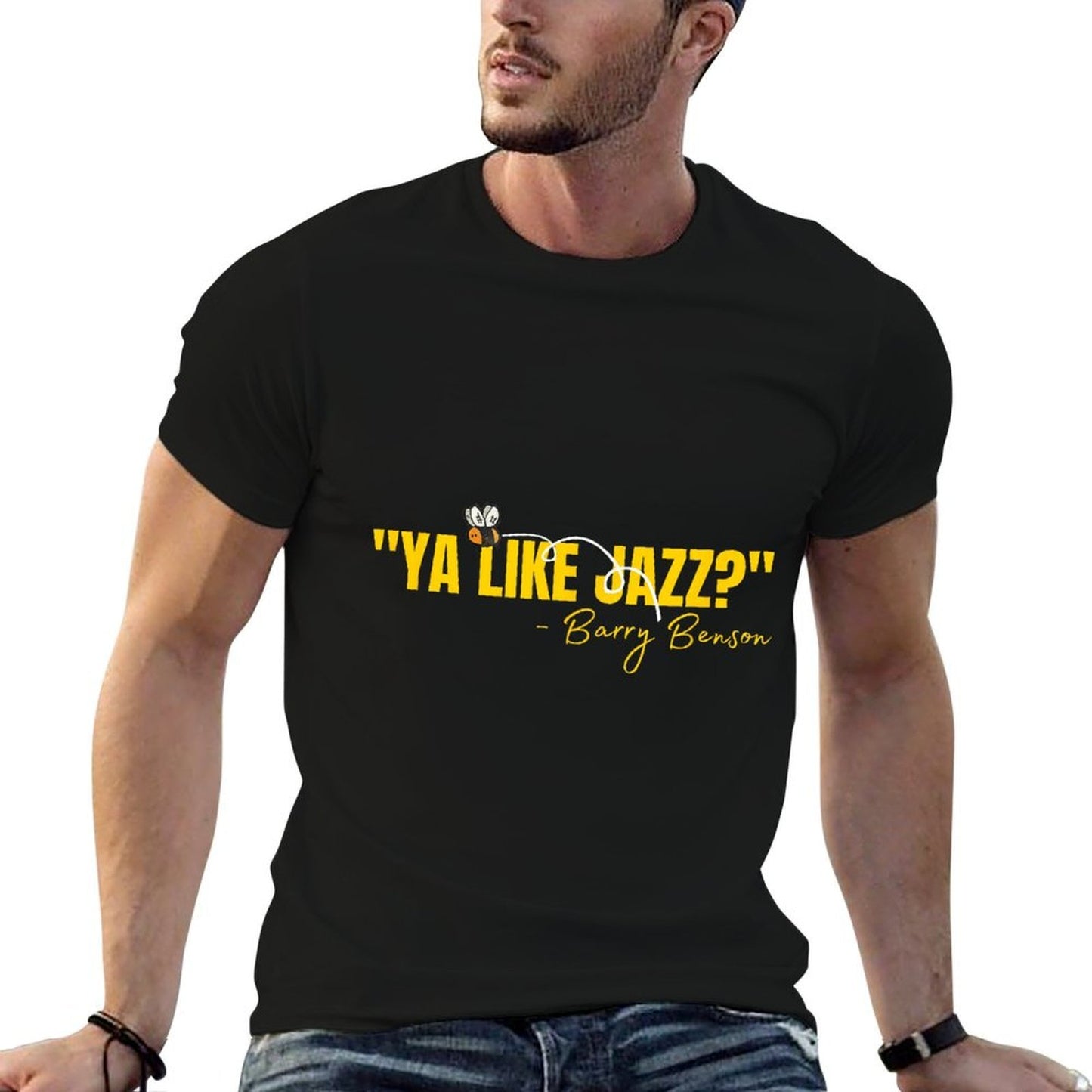 Ya Like Jazz Funny Jazz Lovers Gifts  Cotton T-Shirt