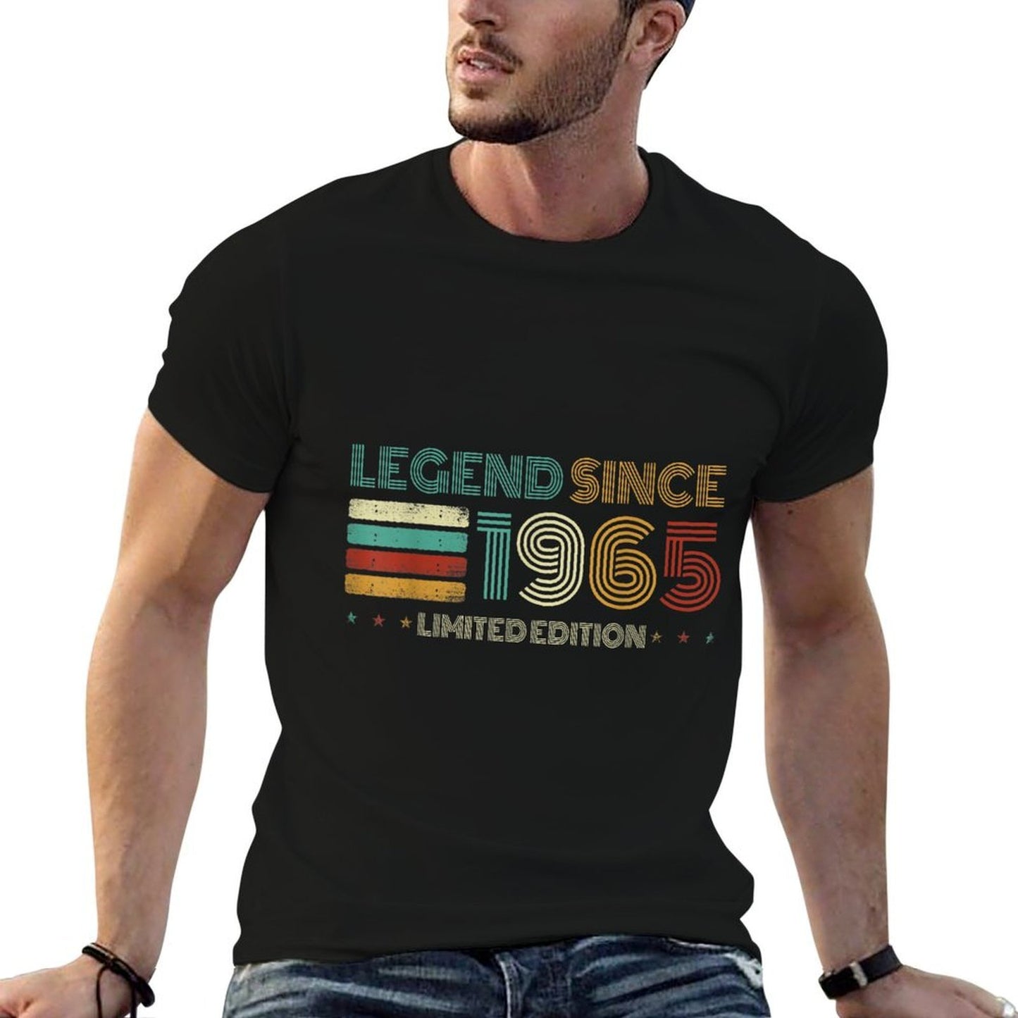 60 Years Old Legend Since 1965 60th Birthday  Lightweight T-Shirt