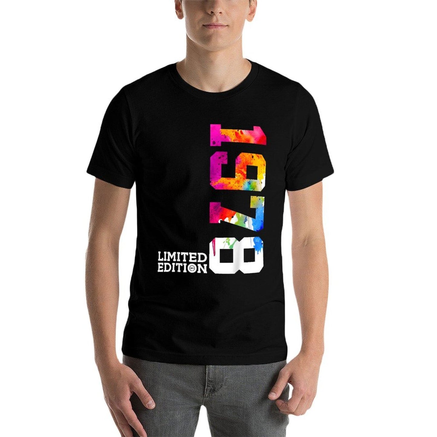 47 YEARS 47TH BIRTHDAY LIMITED EDITION 1978  Oversized Silhouette T-Shirt