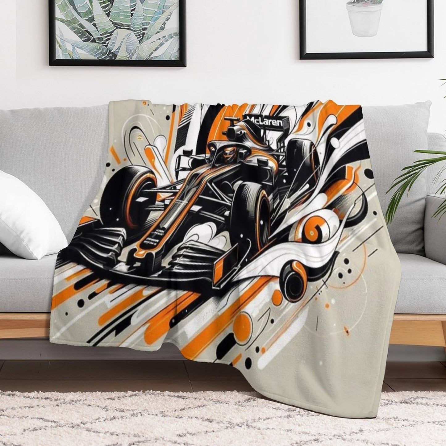 McLaren Racing Premium Throw Blanket