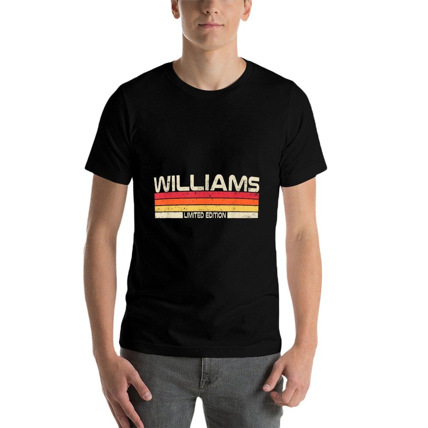 Williams Surname Birthday Family Reunion 80s 90s Sunset  Quick-drying T-Shirt