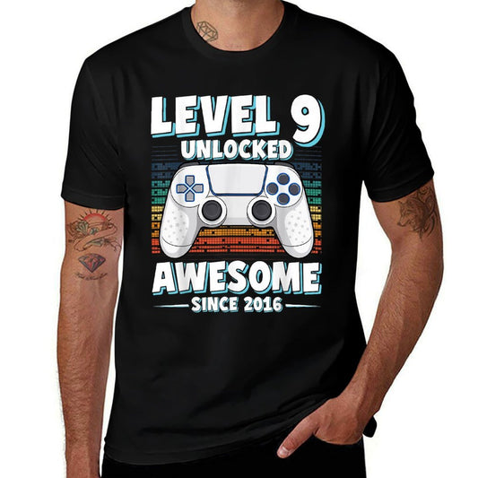 9 Year Old Bday Decorations Son Boy 9yr 2016 9th Birthday  Versatile T-Shirt