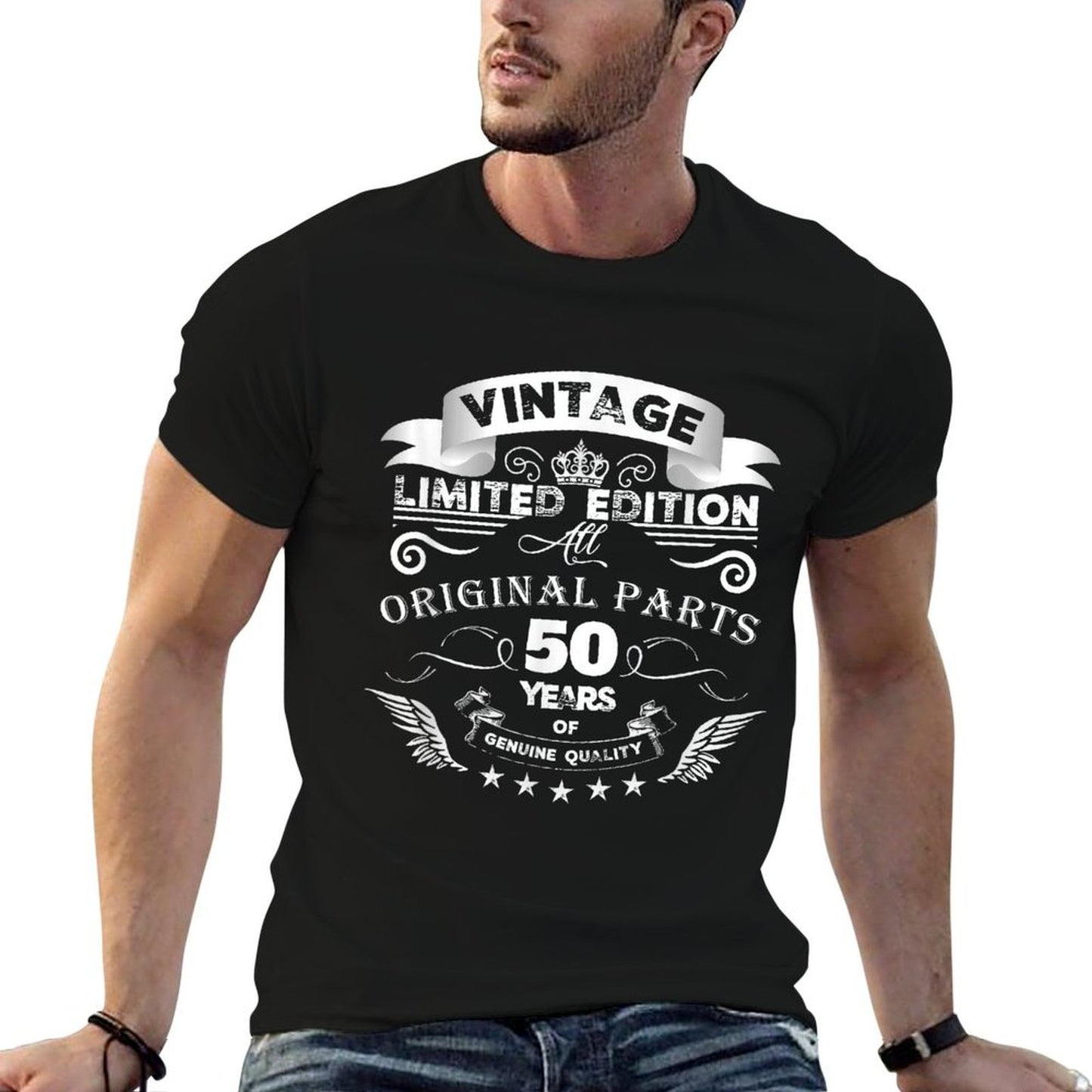 Vintage 1973 Limited Edition 50 Year Old Gifts 50th Birthday  Polyester Blend T-Shirt