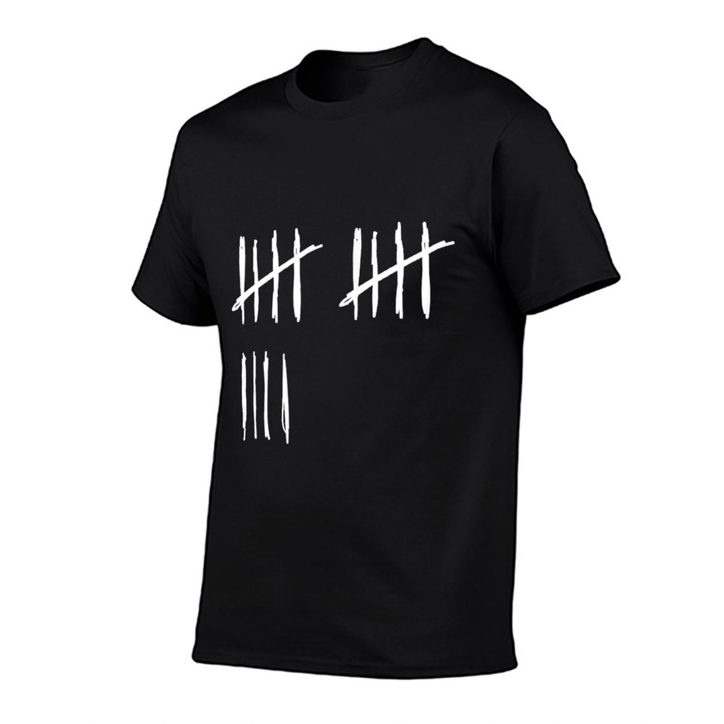 14 Years Done 14th Birthday Old Funny Tally Marks Counting  Heathered Texture T-Shirt