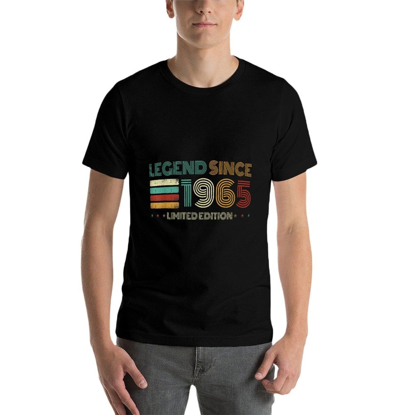 60 Years Old Legend Since 1965 60th Birthday  Lightweight T-Shirt